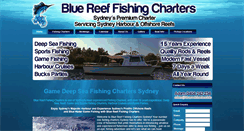 Desktop Screenshot of bluereefcharters.info